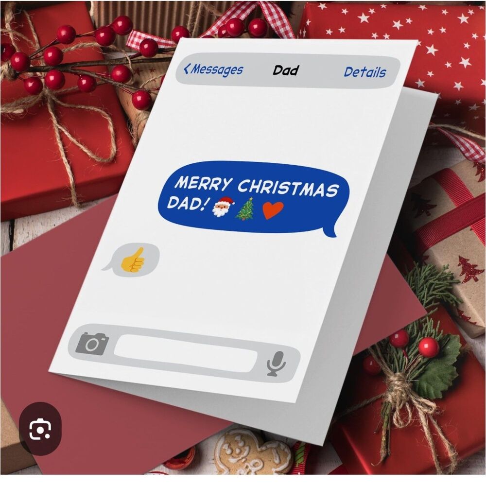 Christmas Card for Dad
